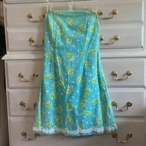 Lilly Pulitzer sleeveless turtle print dress